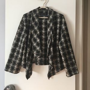Beautiful OSKA Woven Wool Jacket Olive Black White M / L